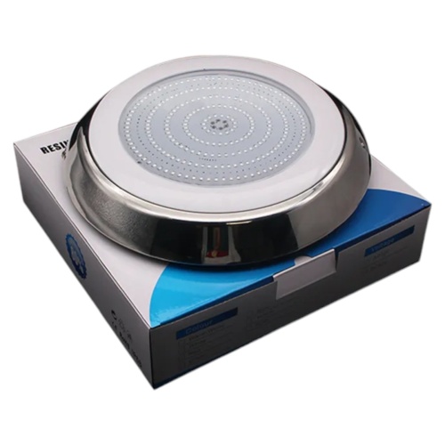 Прожектор светодиодный 18Вт AM RGB 280мм 12В оправа н/с AISI 316 (HX-WH280-252S) фото 6